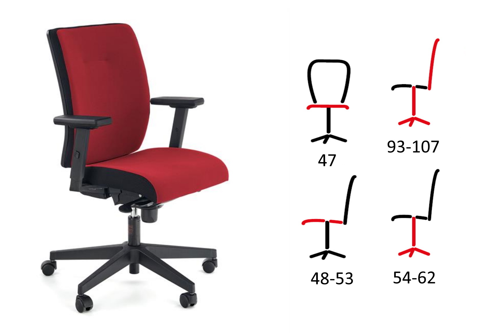 fotel obrotowy, krzesło biurowe, fotel do komputera